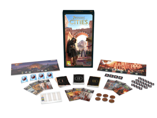 matériel de l'extension cities pour 7 wonders