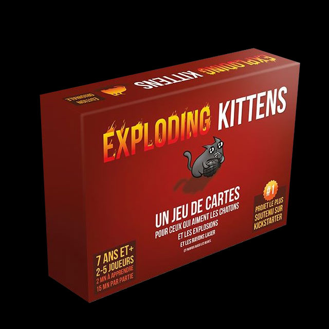 Acheter Exploding Kittens VF - GOZU ZONE - Jeux et Accessoires